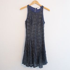Dark Blue Sparkle Altar'd State Dress